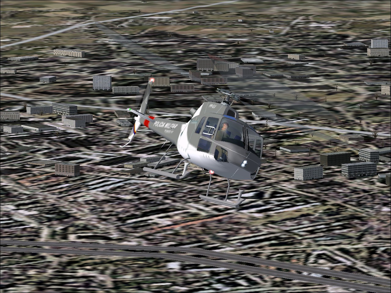 Fs2002 Aerospatiale As350 Squirrel Minas Gerais Pack Paints 1) Ief - Instituto Estadual De