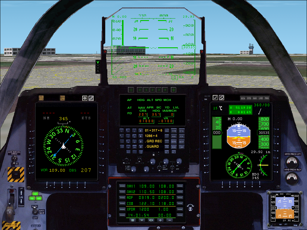 Flightsim Fs2004/Fs9 Lockheed Martin X-35B Mach 4 Plus A Just For The Fun Mach 4.75 Versio