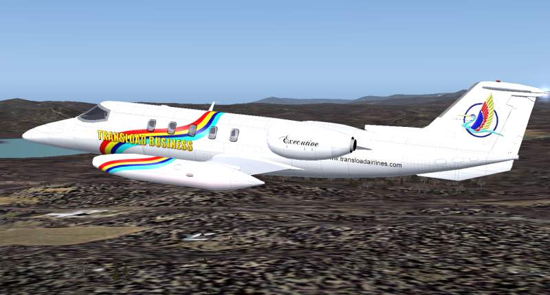 Transload Airlines Lear 35 The 3X Series Of Lear Business Jets Are Enlarged Versions Of Th — 1