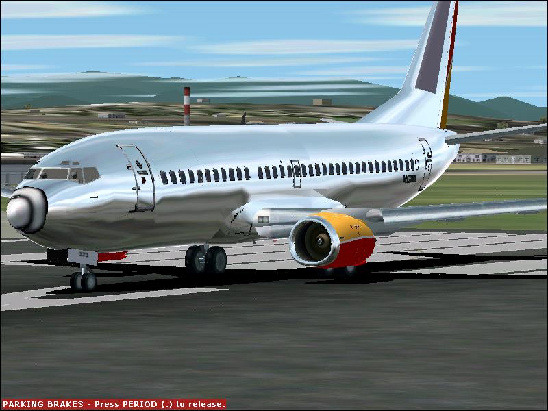 Southwest 737-3H4 In The Unpainted Colors