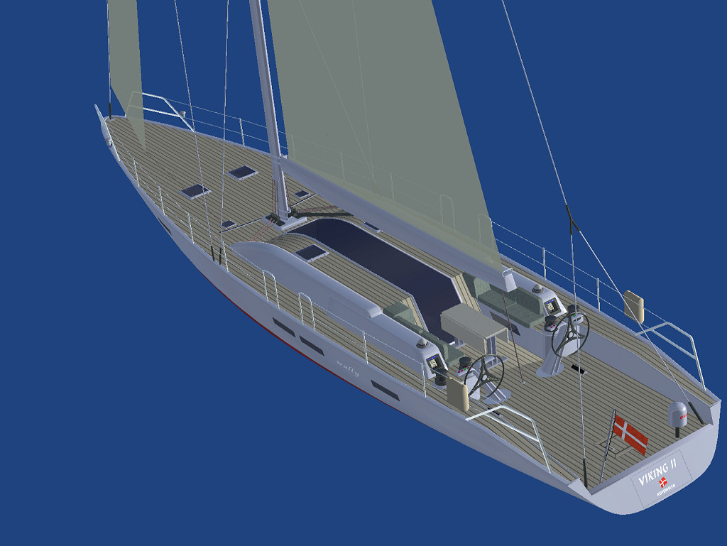 Fs2004 Viking Ii Sailing Yacht