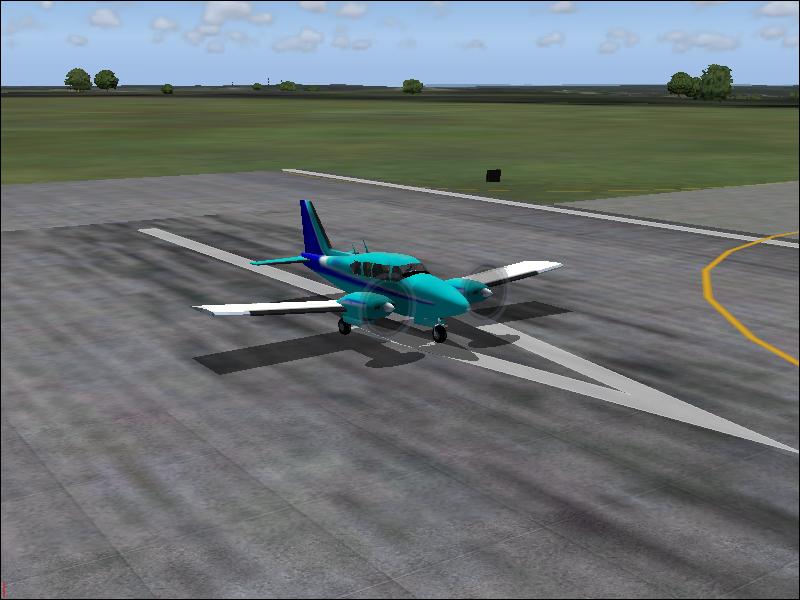 Fs2004 Piper Pa-23-250 Aztec E Model This Model And Air File Were Created To Represent The