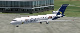 Fs2002 Aerogal Boeing 727-200Adv Boeing 727-200 In Aerogal Colors.features Moving Parts, L