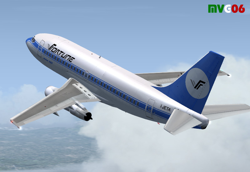 Air Fortune, Boeing 737-200 Air Fortune Was An Italian Carrier That Mainly Flied In Italy