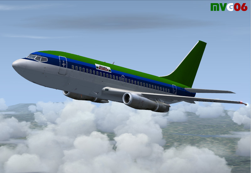 Alitalia Cargo System, Boeing 737-200 Textures Exclusively In Alitalia Cargo System (Ei-Ad