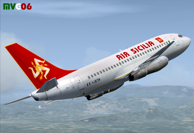 Air Sicilia, Boeing 737-200 Air Sicilia Was An Italian Carrier That Mainly Flied In Italy — 1
