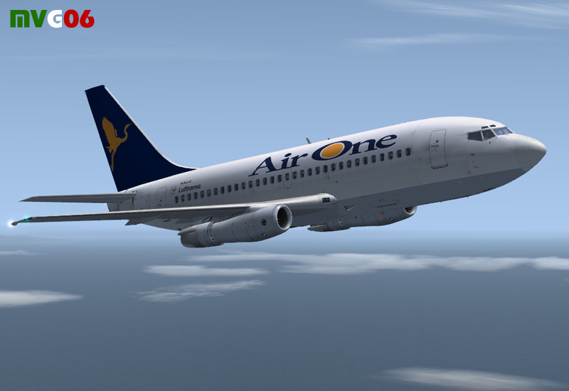 Air One, Boeing 737-200 Air One Is A Scheduled And Charter Airline Based In Rome, Italy