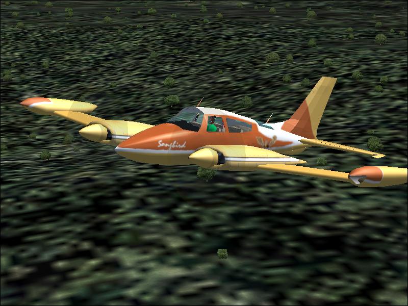 Cessna 310 Q- Version Songbird Flight Simulator Version Flight Simulator 2004 (Flightsim F