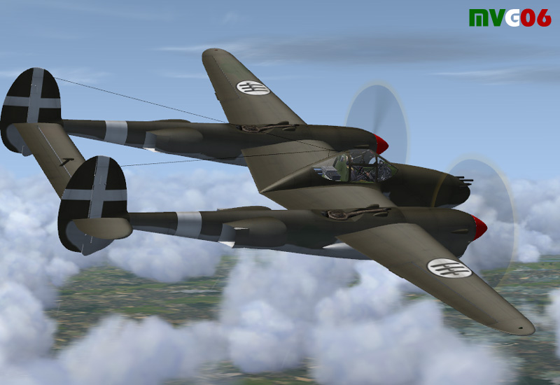 Royal Italian Air Force, Lockeed P-38J - The Lockheed P-38 Lightning Was One Of The Most P