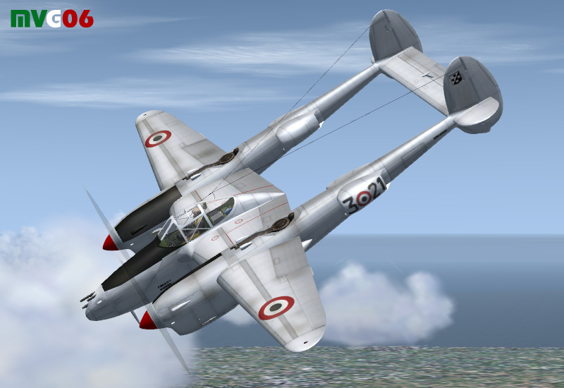 Italian Air Force, Lockeed P-38L - The Lockheed P-38 Lightning Was One Of The Most Promine — 1