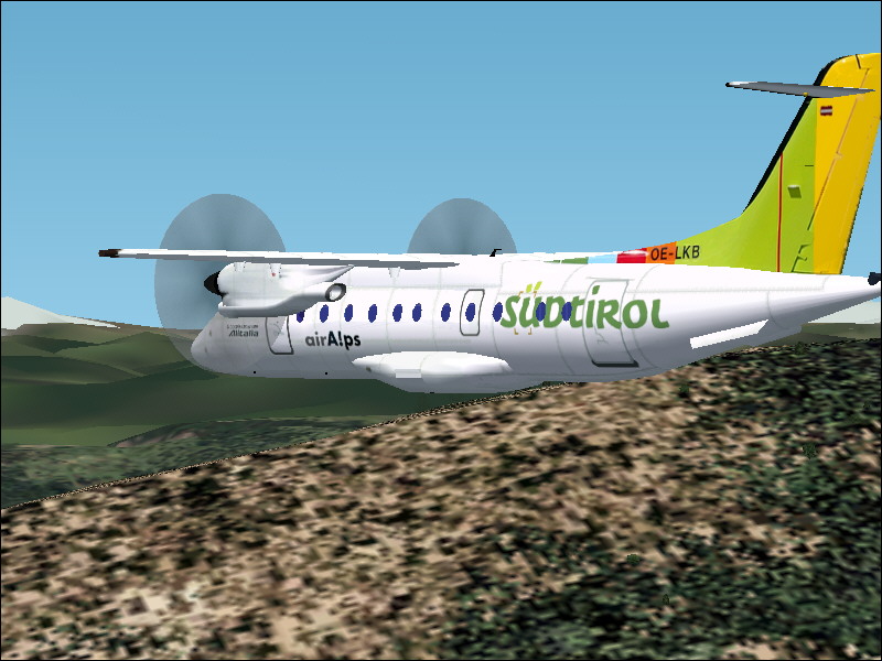 Fs2004 Faichild Dornier 328 Sudtirol Air Alps Air Alps Aviation, Was Founded In July 1998