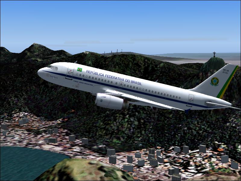 Description: Flight Simulator 2004 - A319-133X/Cj Fab - Presidential Aircraft (Brasil) — 1