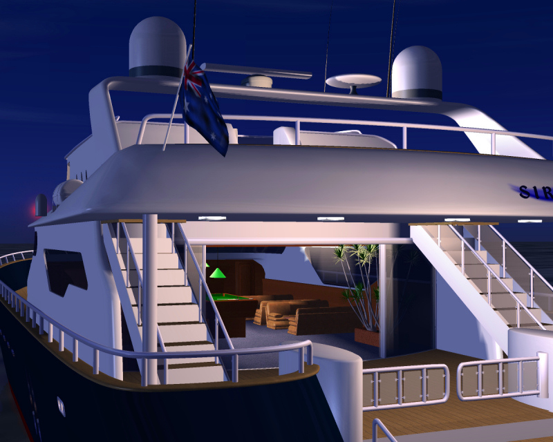 Fsx - Sirocco Gtx - A 132 Ft Concept Motoryacht With Full Functional 3D Virtual Cockpit, T — 1