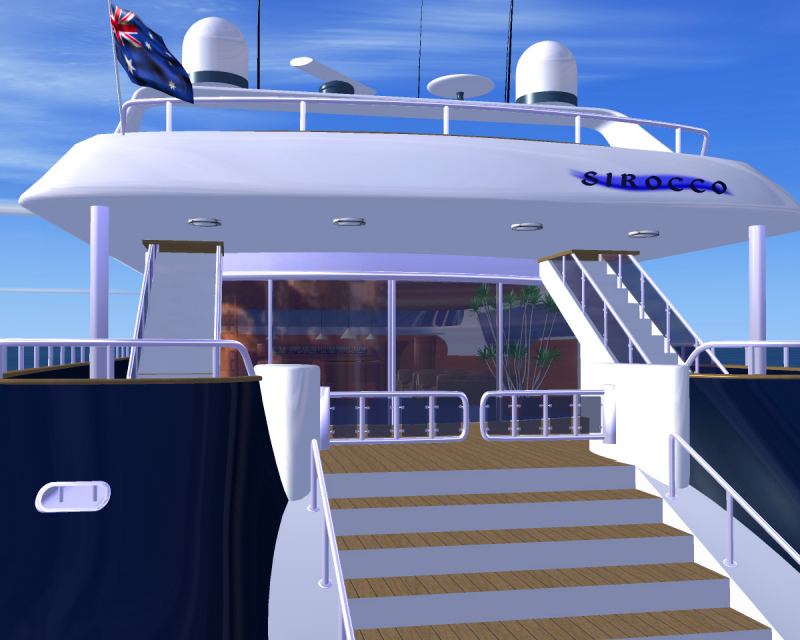 Fsx - Sirocco Gtx - A 132 Ft Concept Motoryacht With Full Functional 3D Virtual Cockpit, T