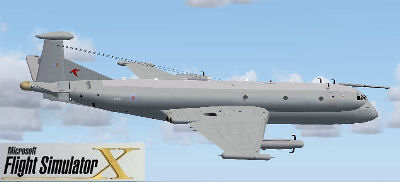Fsx Bae Nimrod R.1 Raf Aircraft By Matt Baker And Ukmil