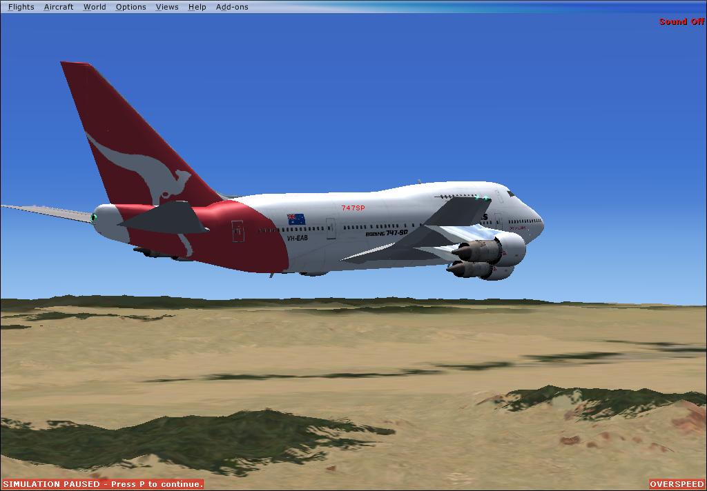 Fs2004 Qantas 747Sp Textures