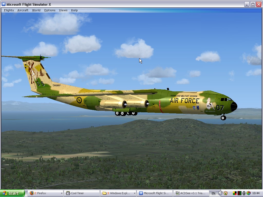 Fsx Lockheed C-141B Starlifter Installation: Just Put In Your Fsx / Simobjects / Airplanes — 1
