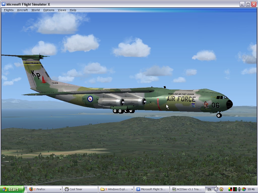 Fsx Lockheed C-141B Starlifter Installation: Just Put In Your Fsx / Simobjects / Airplanes