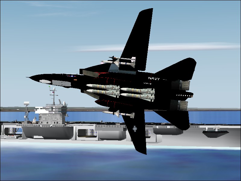 Fs2004 Hmas Melbourne, Perth, Au Complete Cl-Ii Ils/Nav System — 1