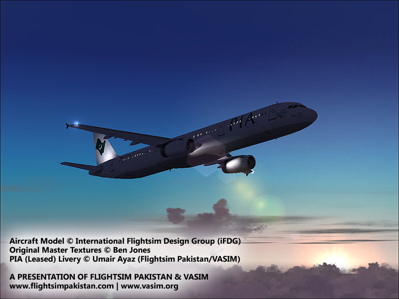 Fs2004 Airbus A321-232 Pia (Leased) Registration: Tc-Ieg