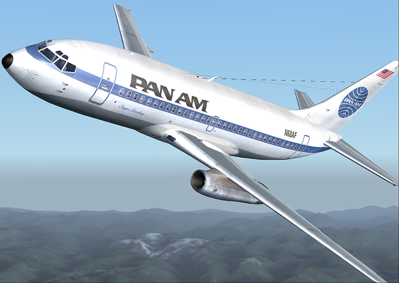 Panam 737-200 Version 2 This Is A Remake Of Erick Cantus Boeing 737-200 In The Colors Of P — 1