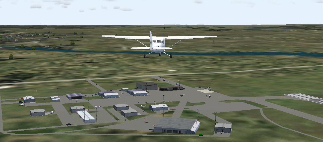 Fs2004 Cypq Peterbrough Airport Ontario I Build This Scenery With Scenegenx ,Rwy12 And Afc