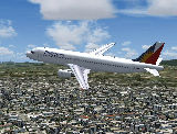 Airbus A320-200 In Philippines Airlines Livery, Painted In 32-Bit Textures