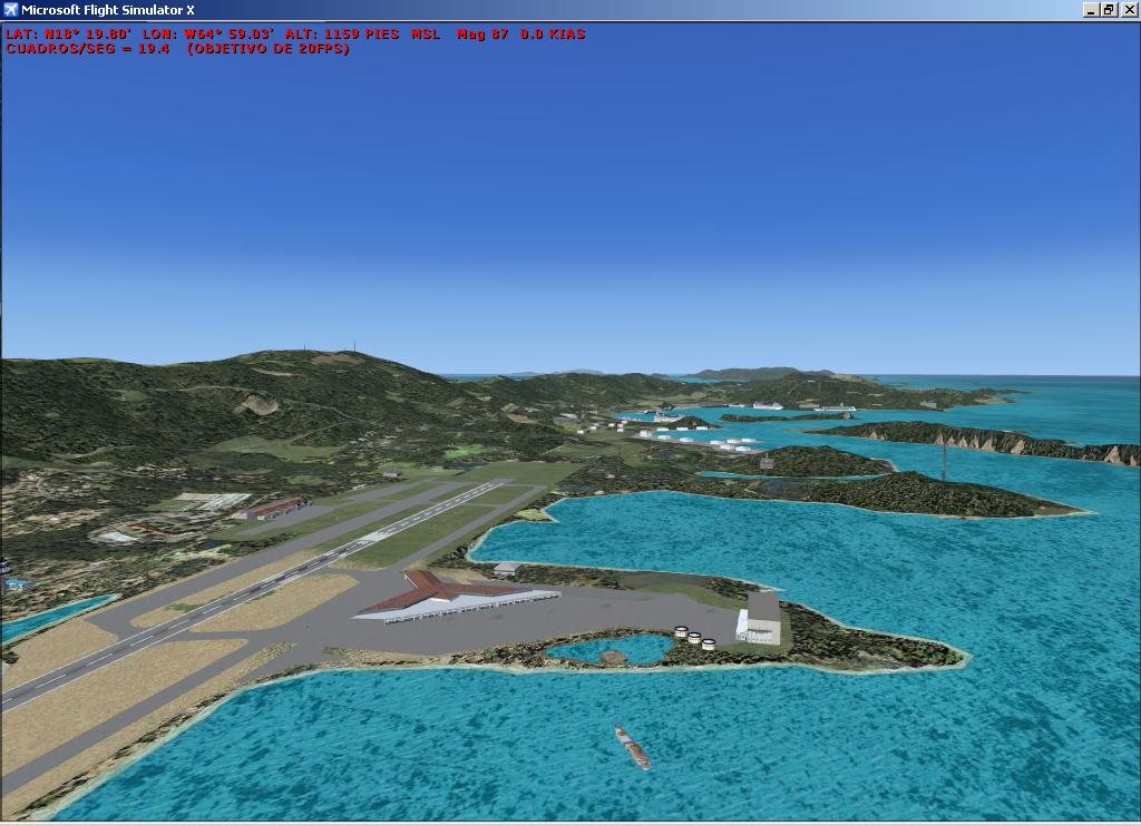 Fsx - Caribbe Nord Scenery By Toni Agramont Mai 2007 Fully Detailled Scenery Vfr And Ifr O