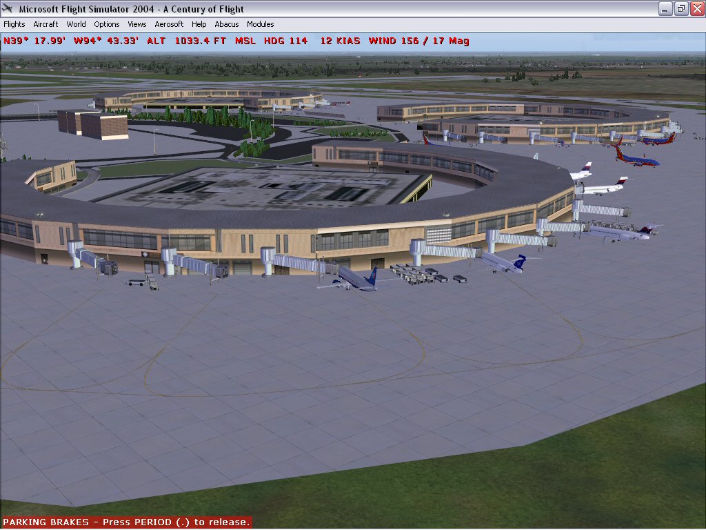Kansas City International Kmci For Flight Simulator 2004 Version 2-1 By Frame-Rate-Friendl — 1