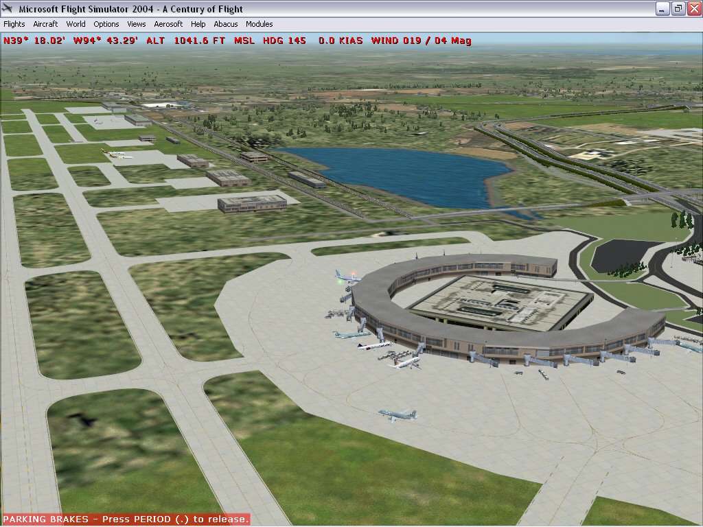 Kansas City International Kmci For Flight Simulator 2004 Version 2-1 By Frame-Rate-Friendl