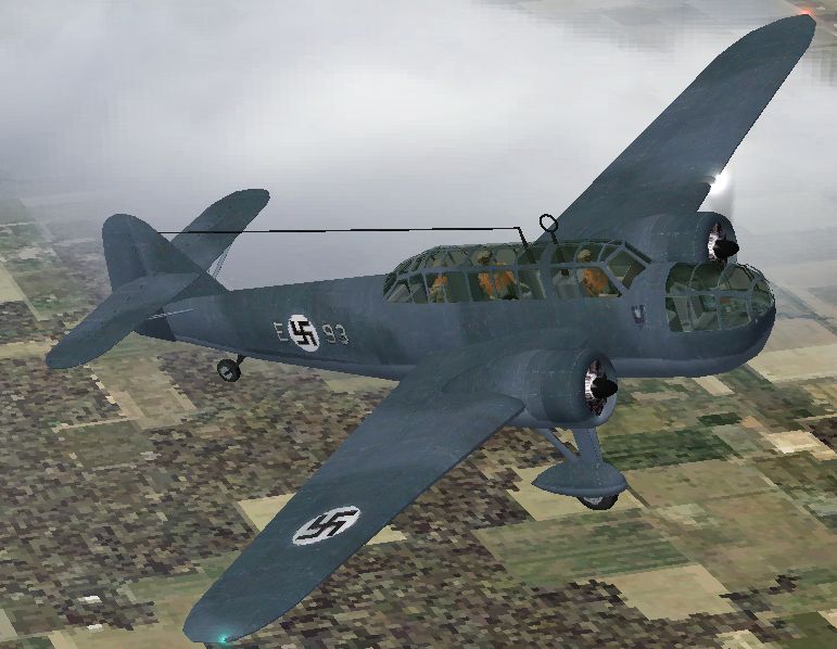 Fs2002 Fokker Viii Landplane Twin-Engined Floatplane, Designed As Torpedo Bomber For The D