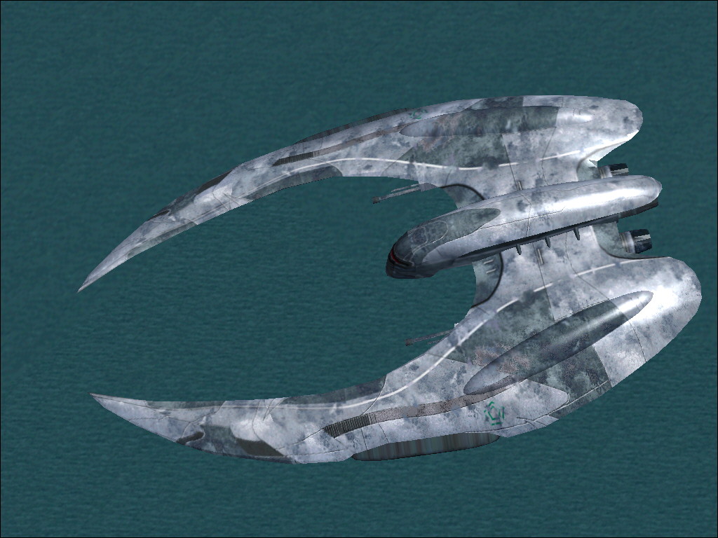 Fsx Bsg Cylon Raider Scar This File Depicts The Standard Cylon Rider And The Battle Damage