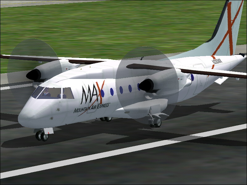 Fs2004 Faichild Dornier 328 Mountain Air N330Mx Mountain Air Express Was Formed As A Subsi