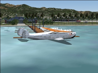Fs2004 The Honolulu Pan American Clipper Port By Kenny Fox Credits Ez-Fuel Tanks Flightsim