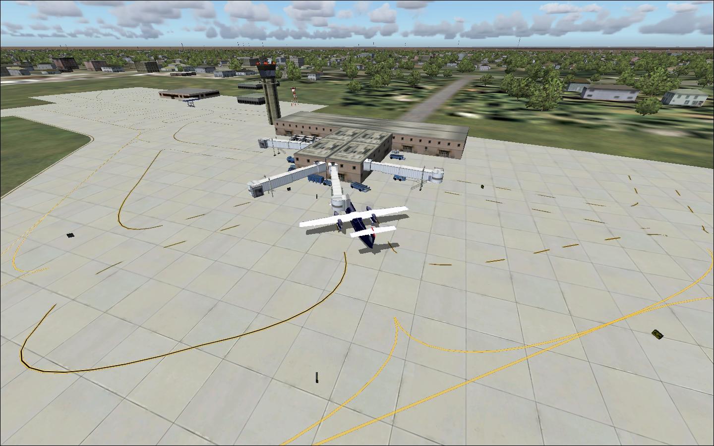 Kflo-Florence Sc Scenery For Flight Simulator 2004 Scenery Created With Ez-Scenery This Is