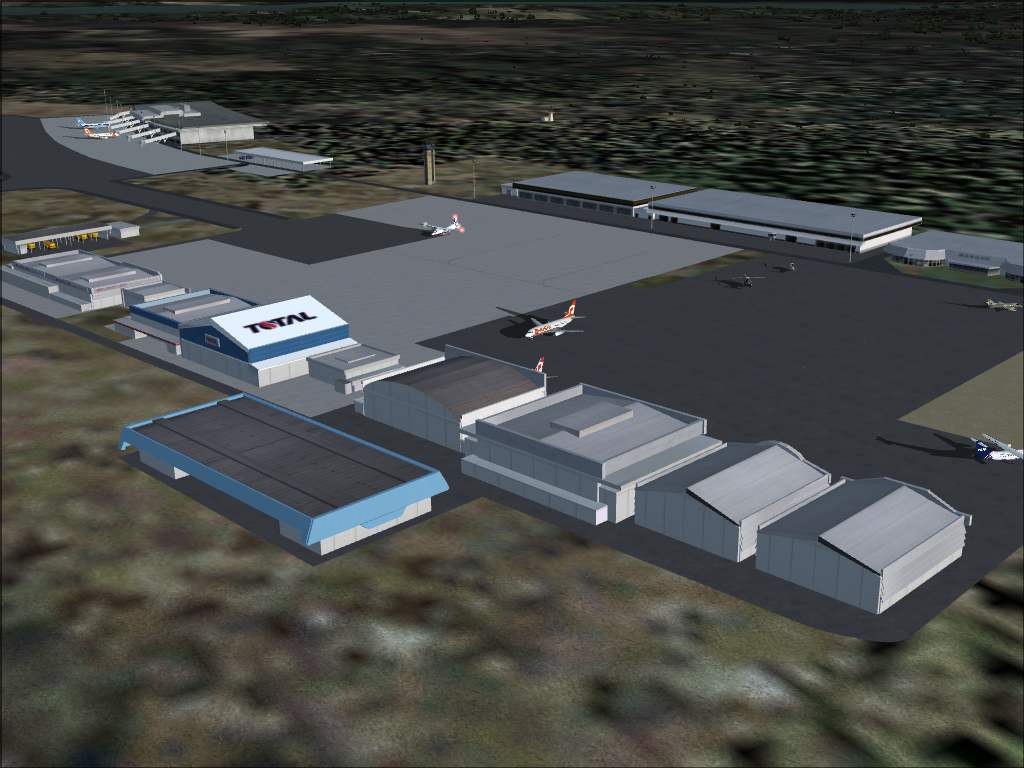 Fs2004 Scenery Eduardo Gomes Intl Airport, (Sbeg), Manaus, Brazil, V2.0 — 1