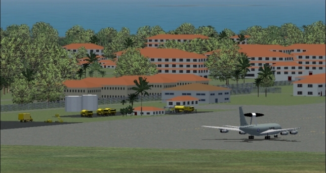 Fs2004 Scenery For Howard Afb (Mpho) Panama Includes Afcad And Ai
