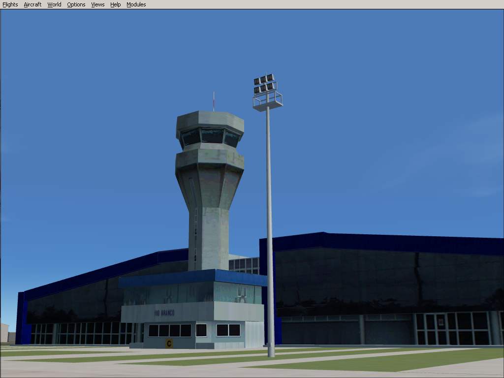 Fs2004 Scenery Rio Branco Intl (Sbrb), Brazil, With Taxiways Signs