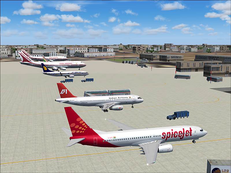 Fs2004 Scenery Ahmedabad International Airport (Vaah), India