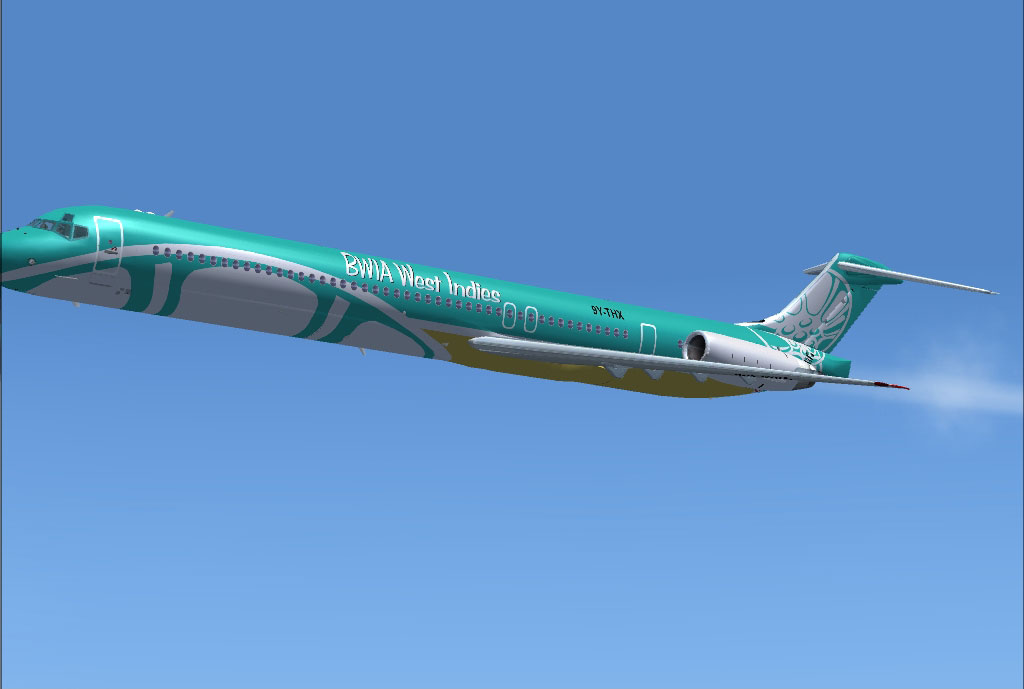 Thank You For Downloading My Most Recent Paintwork To The Sga Mcdonnell Douglas Md-83, Now