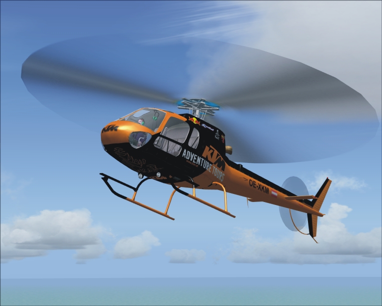 Gmax As350 Ecureuil - Flight Simulator 2004 Flightsim Fs2004/Fs9