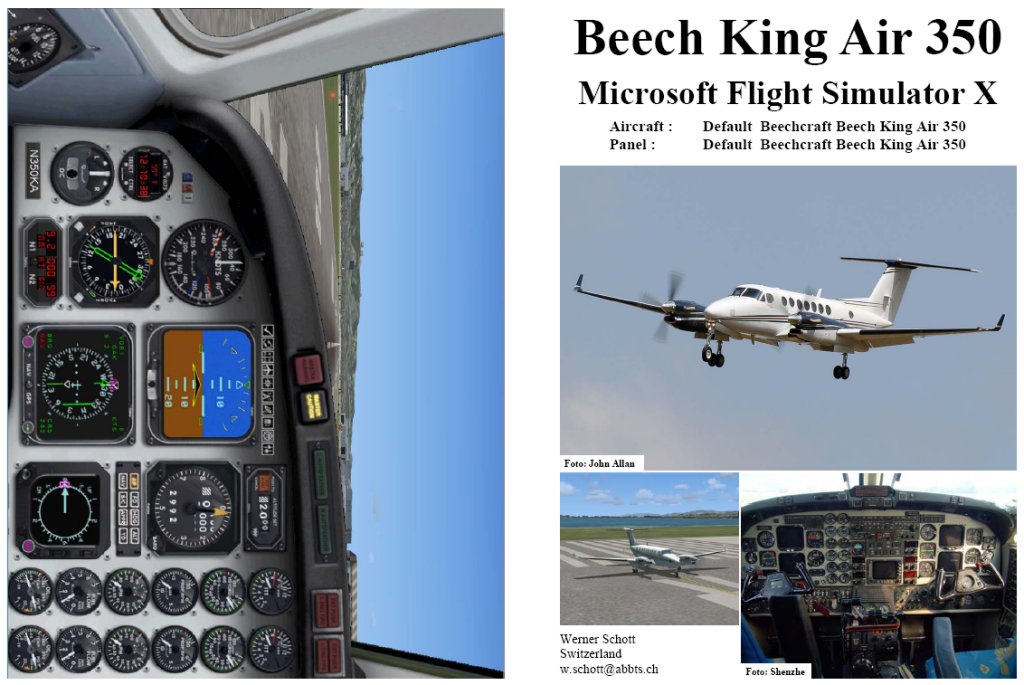 Fsx Manual/Checklist Default Beech King Air 350