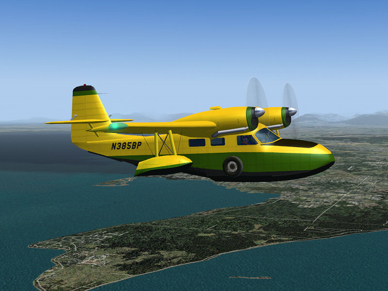 Grumman G44 Widgeon For Fs2004 By Joe Binka Panel, Flight Dynamics And Textures By Michael — 1