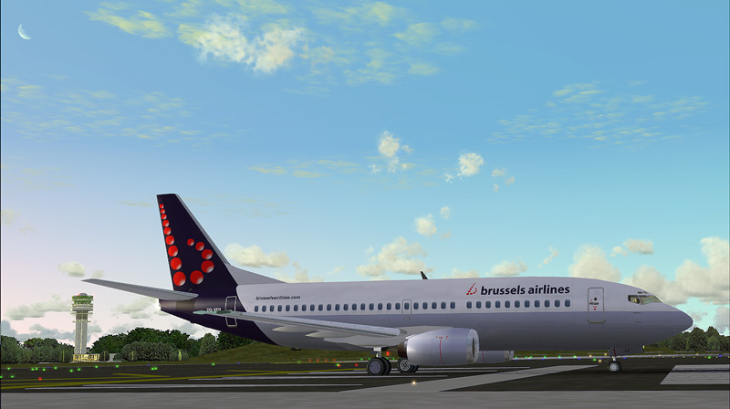 Fs2004 Brussels Airlines Boeing 737-300, Registration Oo-Veh
