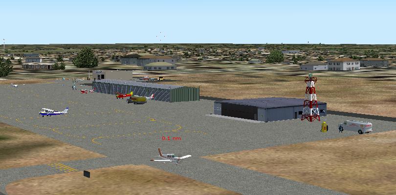 Fs2004 Scenery - Beaver Municipal (K44) Is A Little Airport Located In Beaver, Ok — 1