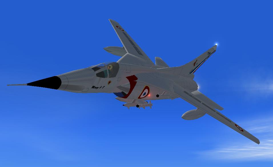 Fs2004 (Fsx Compatible) Dassault Mirage G8, Complete Bundle Version 2, By Pat Grange