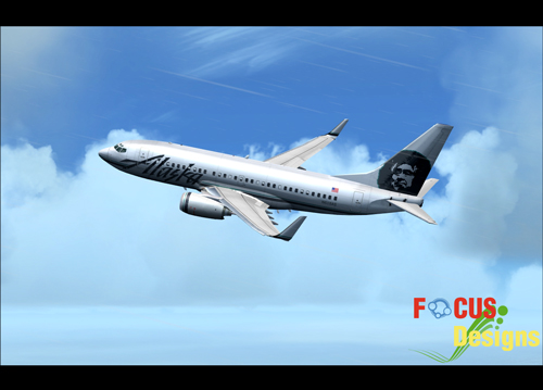 Project Opensky Boeing 737-700 Passenger V1 For Fs2004 Exclusively Wingets/No Winglets Cop