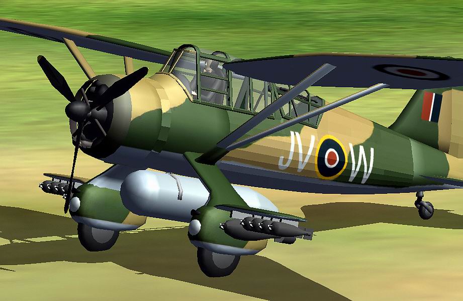 Cfs2/Fs2002/Fs2004 Westland Lysander Tropical Fsdsv2.X Model, Air File, Aircaft.config, Pa — 1