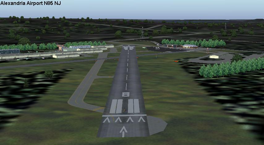 Fs2004 Scenery - Alexandria Airport (N85) Serves Pittstown And Hunterdon County In New Jer — 1