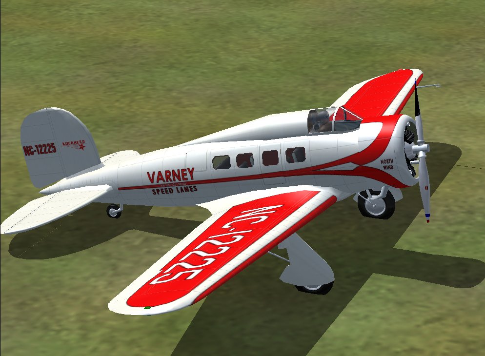 Fsx And Fs2004 Lockheed 9 Orion The Lockheed Orion Was A Little, Fast Commercial Transport